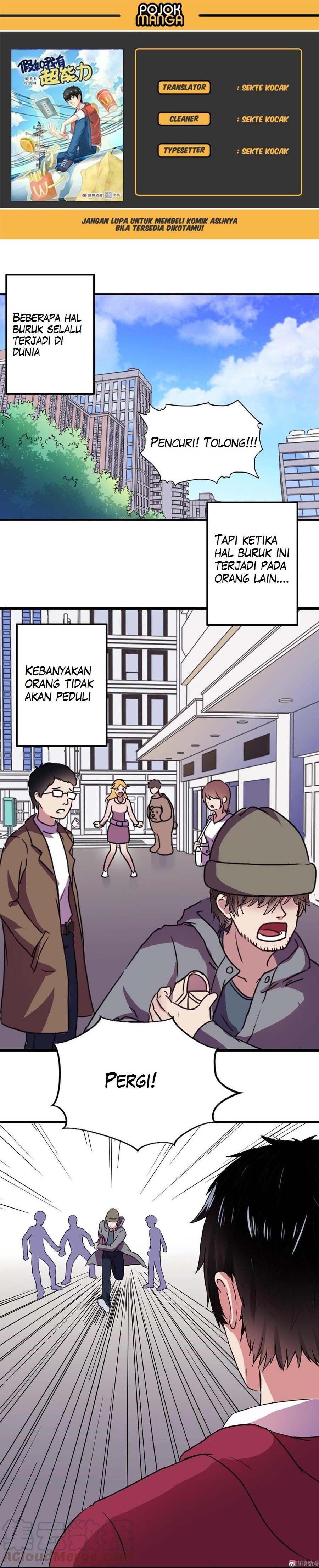 If I Have Super Power Chapter 01 Bahasa Indonesia